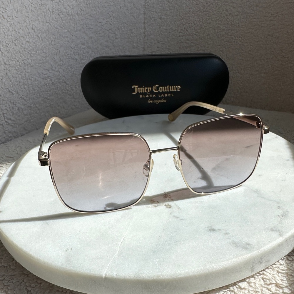 Juicy Couture Black Label Rectangular Oversized S… - image 7